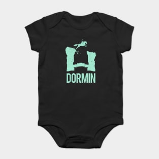 Shadow of the Colossus - title silhouette Baby Bodysuit